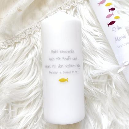 Taufkerzen 2er Set "Fische" - Image 3