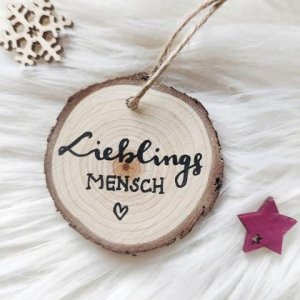 Anhänger – Lieblingsmensch (handgemacht)