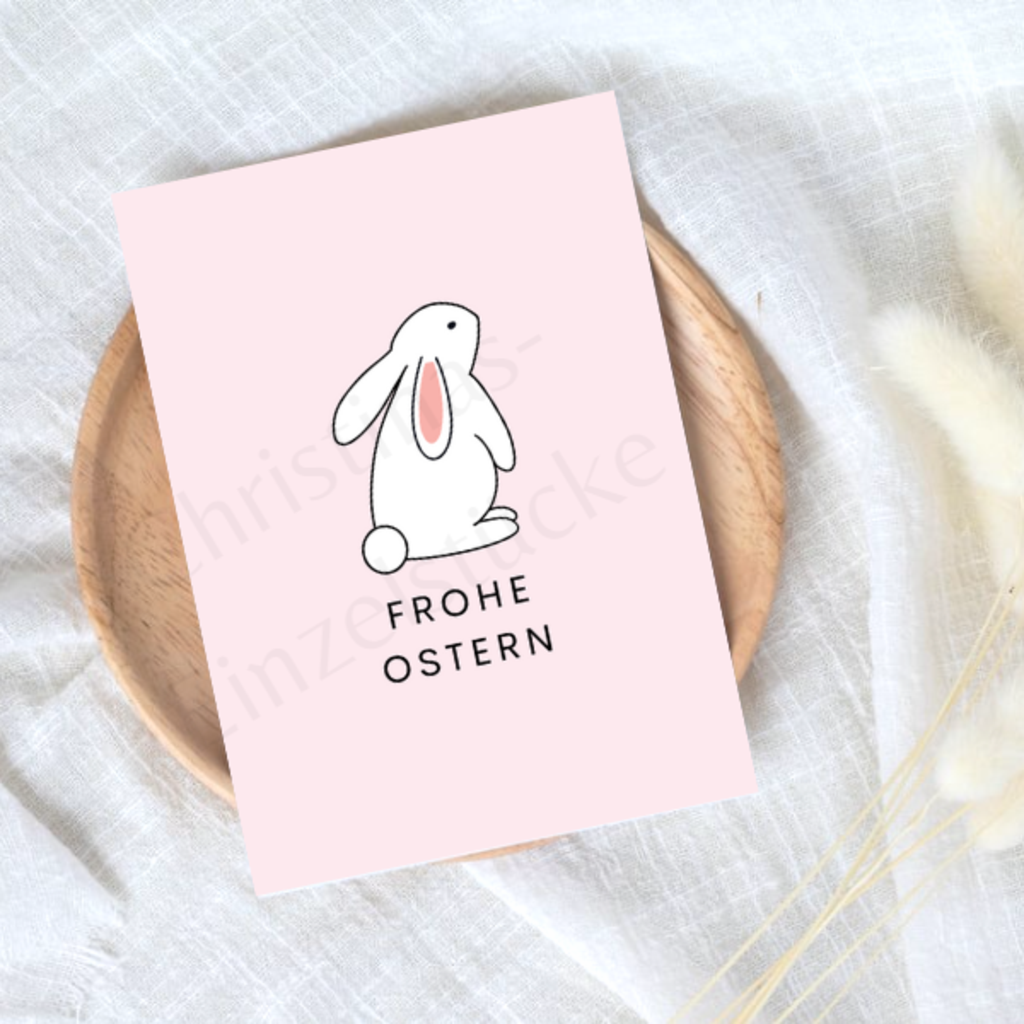 Osterkarten A6 | 4 Stück | PDF Download zum selber Ausdrucken |Postkarten - Image 4