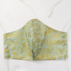 Mund-Nasen-Schutz, goldener Herbst