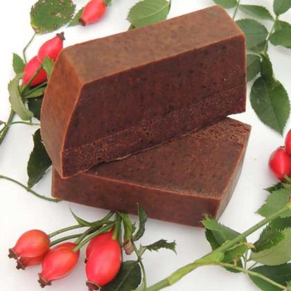 Bio-Duschseife Hagebutte