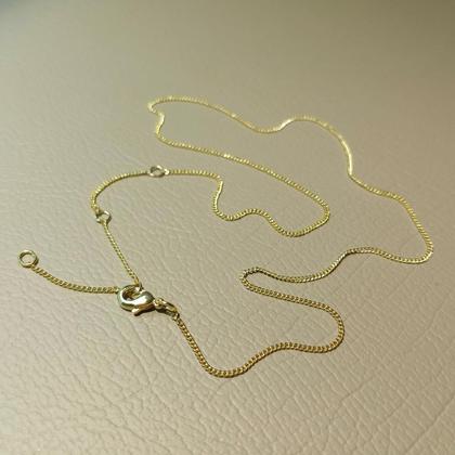 Kette längenverstellbar vergoldet