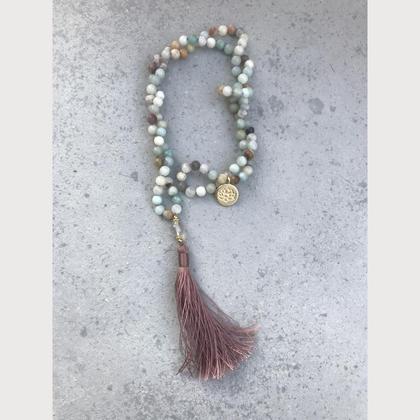 Mālā Kette Amazonit I Meditationskette