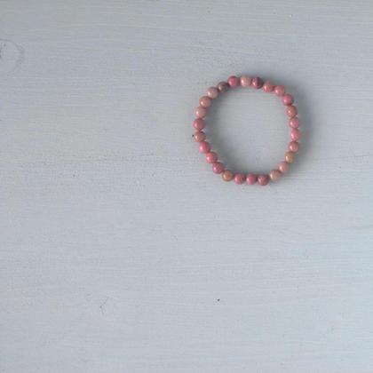 Rhodochrosit Armband 6mm - Image 2