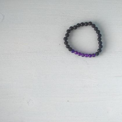 Lava Amethyst Armband - Image 2