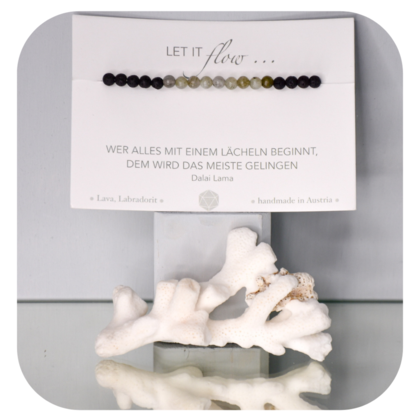 Lava Labradorit Armband