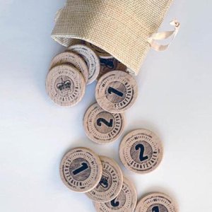 Spielgeld aus Holz