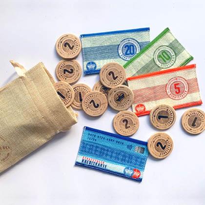 Spielgeld-Set Schatztaler