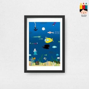 Unterwasserwelt – Poster