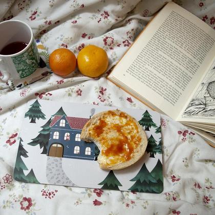 Frühstücksbrettchen - Winterwald - Image 2