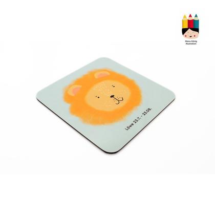 Untersetzer - Horoskop Löwe