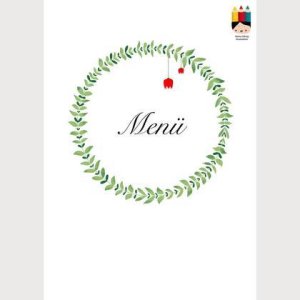 Frohe Weihnachten Tischset 1