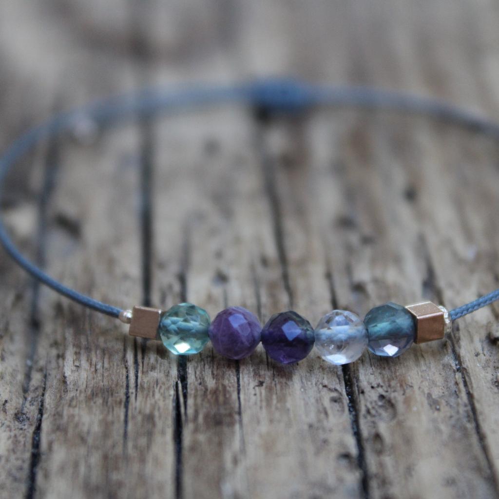 Seelenfreunde Armband "Fluorit" - Image 2