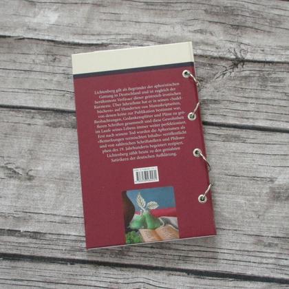 Notizbuch aus altem Buch "Aphorismen" - Image 4