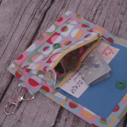 Mini-Geldbörse Jeans-Upcycling - Image 2