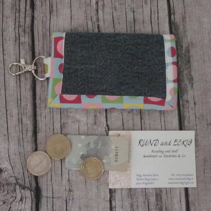 Mini-Geldbörse Jeans-Upcycling - Image 4