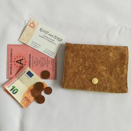 Kleine Geldbörse aus Korkstoff - Image 2