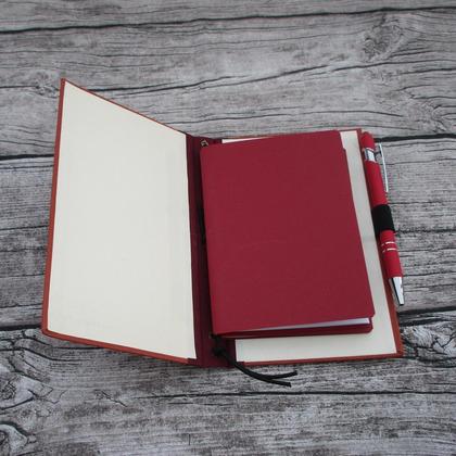 Fauxdori aus altem Buch "orange" - Image 3