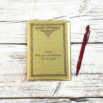 Notizbuch aus altem Buch 