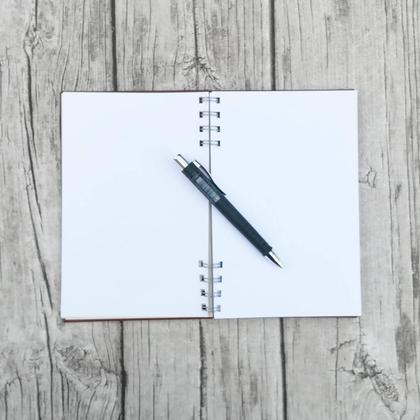 Notizbuch aus altem Buch "Countdown X" - Image 4