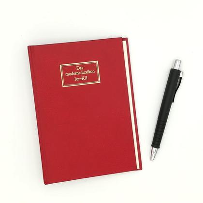 Notizbuch aus altem Buch 