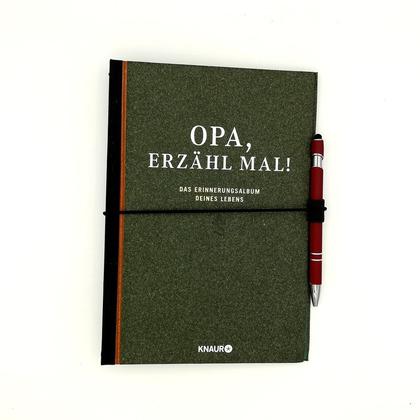 Fauxdori A5 aus altem Buch "Opa"