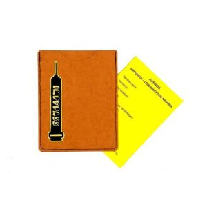 Impfpasshülle klein – schwarz-gold