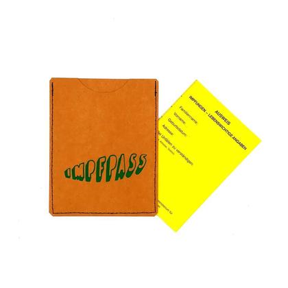 Impfpasshülle klein - grün