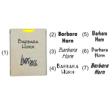 Impfpasshülle groß - rote Spritze - Image 3