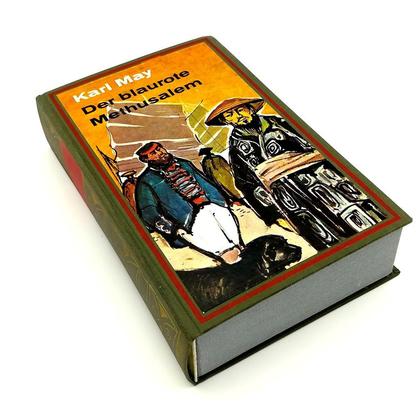 Schatulle aus altem Buch - Karl May