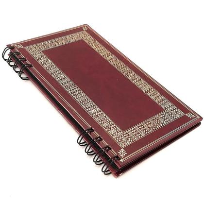 Fotoalbum aus altem Buch 