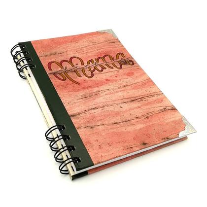 Notizbuch aus altem Buch "liebste Mama" - Image 4