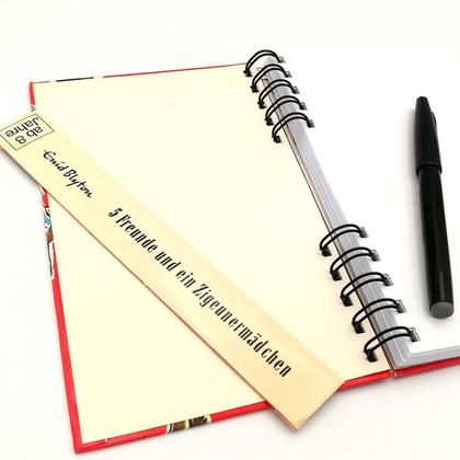 Notizbuch aus altem Buch "5 Freunde machen eine Entdeckung"" - Image 3