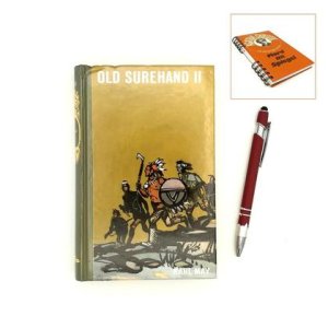 Notizbuch aus altem Buch „Old Surehand II“