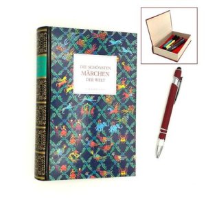 Schatulle aus altem Märchenbuch