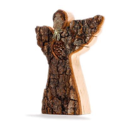 Engerl mit Herz (goldene Swarovski Kristalle) - Image 3