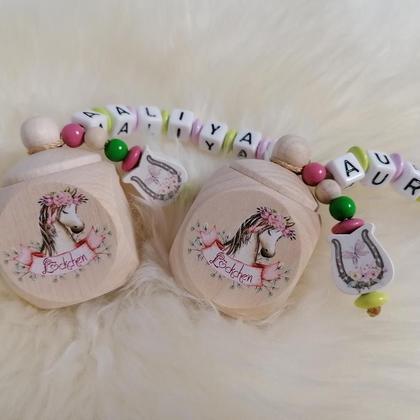 Milchzahndose mit Name (Pferd) - Image 4