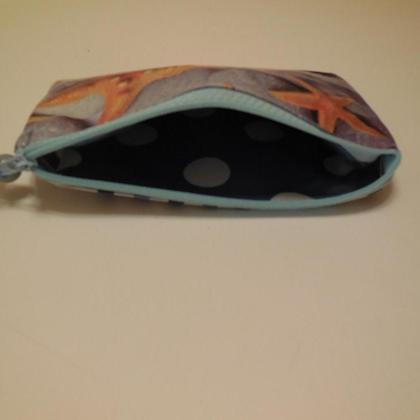 Krimskramstäschchen, Kosmetiktasche "Seesterne 1" - Image 3