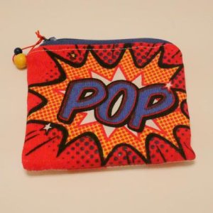 Comic Krimskramstäschchen, Kosmetiktasche „POP““