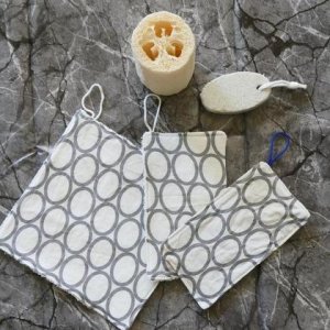 Putzfetzen, Putzlappen, Putztücher 3er Set „Kreise“