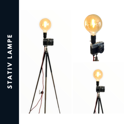 Stehlampe "Old Camera"