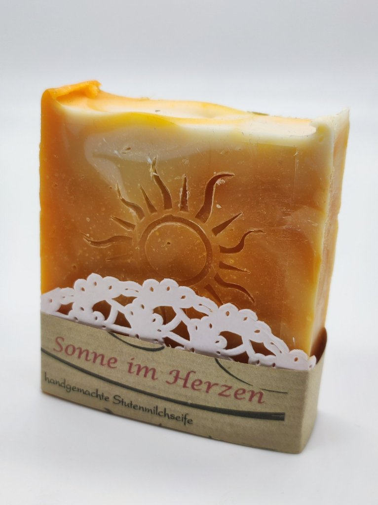 Seife "Sonne im Herzen"