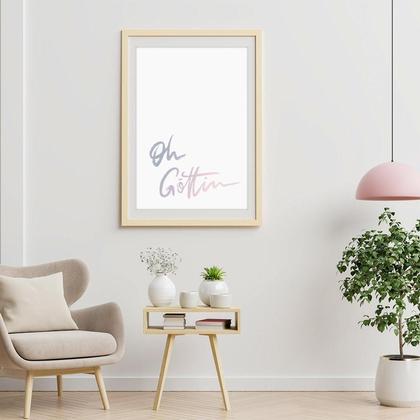 Oh Göttin Artprint