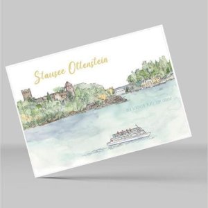 Ansichtskarte Stausee Ottenstein