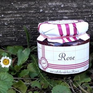 Rosen Blütenaufstrich