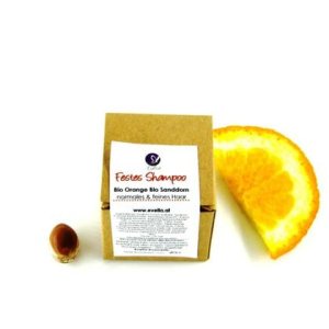 Festes Shampoo Orange BIO Sanddorn – für normales & feines Haar