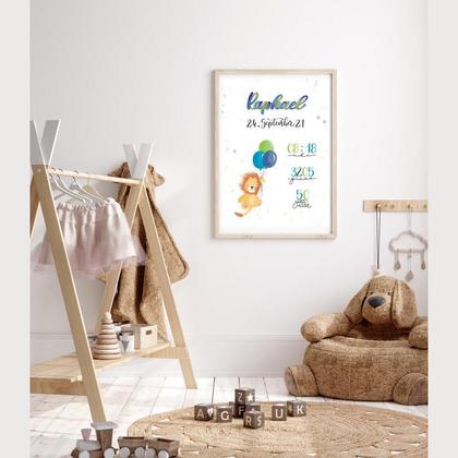 Geburtsposter Löwe - Image 4