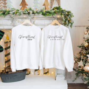 Weihnachtspullover personalisiert Christkind