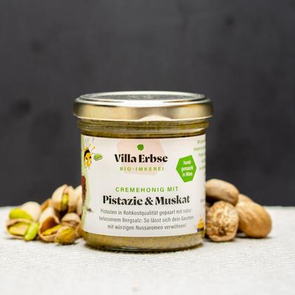 Bio Cremehonig mit Pistazie & Muskat