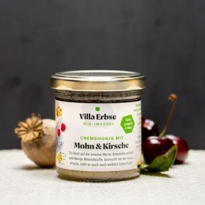 Bio Cremehonig mit Mohn & Kirsche